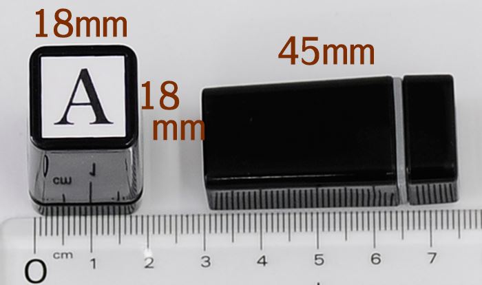 KB-01 アルファベットスタンプセット