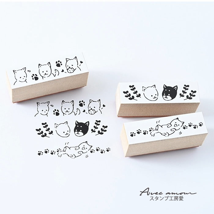 BOR3-02 ボーダースタンプ3個セット