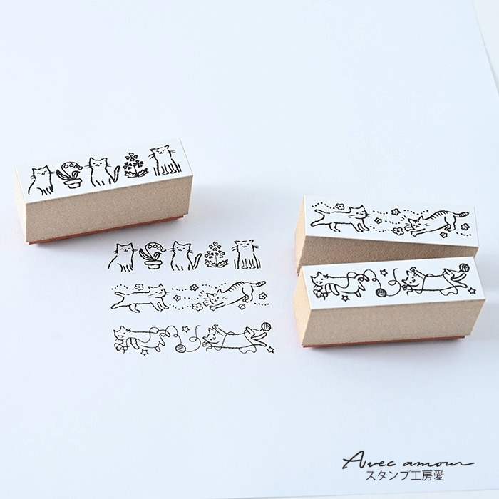 BOR3-12 ボーダースタンプ3個セット