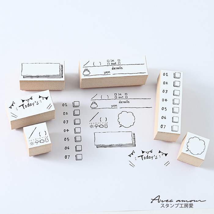dia-05 手帳スタンプセット