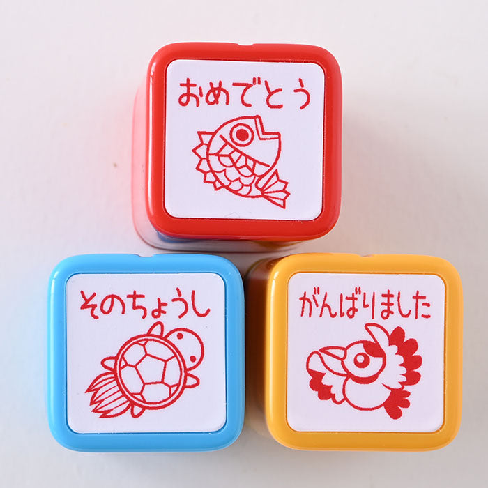 E3-08 先生スタンプ 3本セット