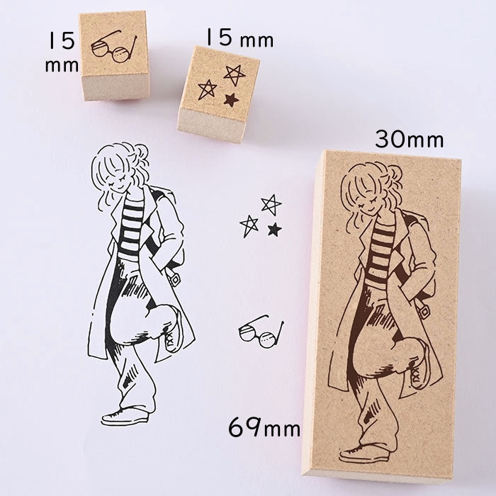 GSS-01 ガールズイラストスタンプ