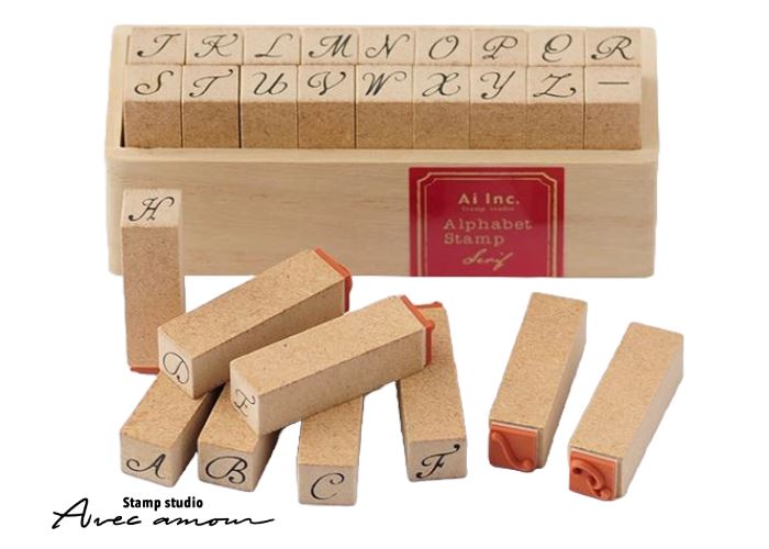 K6-03 アルファベットスタンプ