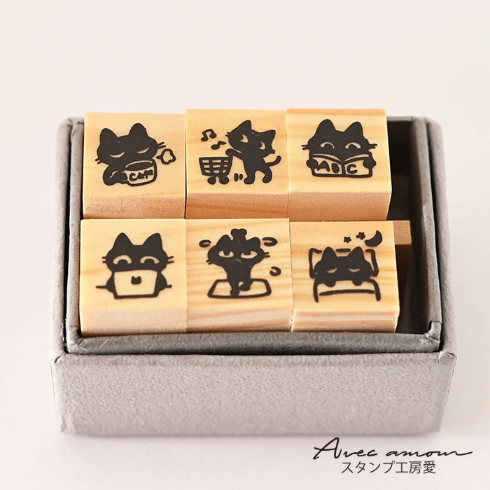 MINI6-04 ミニスタンプ6本セット