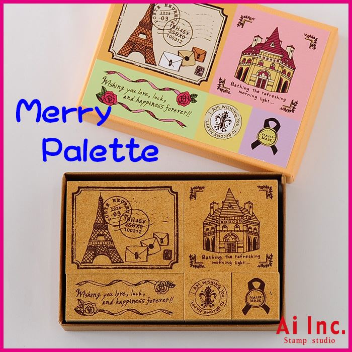MP-01 メリーパレットスタンプ Merry Palette Stamp