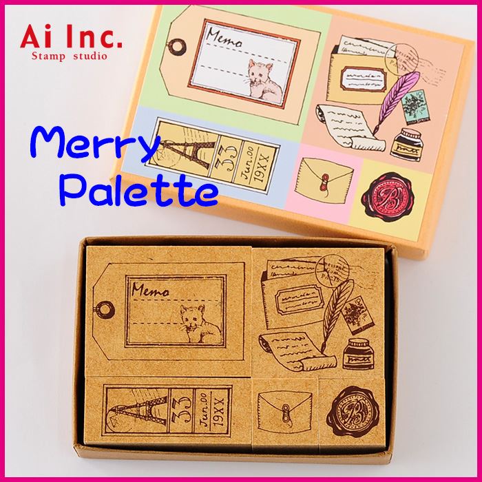 MP-03 メリーパレットスタンプ Merry Palette Stamp