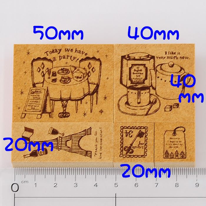 MP-04 メリーパレットスタンプ Merry Palette Stamp