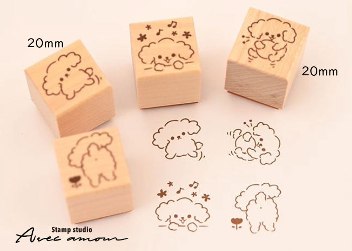 PES-09 ぷちすたんぷセット4個セット Petit Stamp ふあモコといぷ