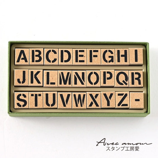 SGK-03 アルファベットスタンプセット