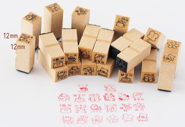 SJ20-01 スケジュールスタンプ20本セット
