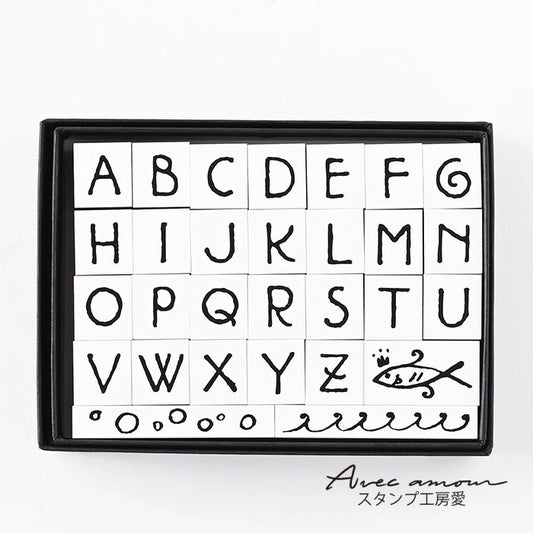 SSK-04 おしゃれアルファベットスタンプ