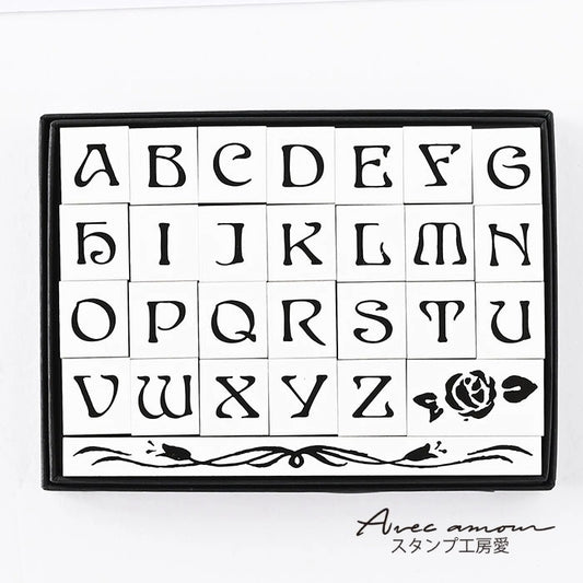 SSK-05 おしゃれアルファベットスタンプ