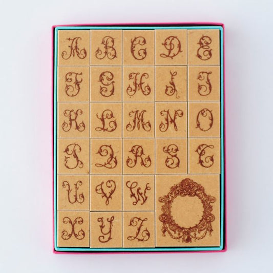 K3-02 デコ・アルファベットスタンプセット