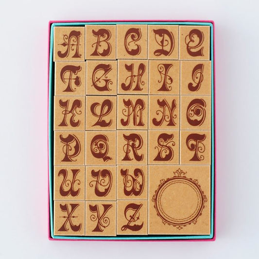 K3-03 デコ・アルファベットスタンプセット
