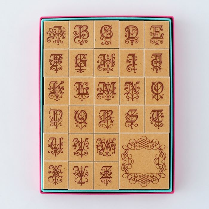 K3-05 デコ・アルファベットスタンプセット