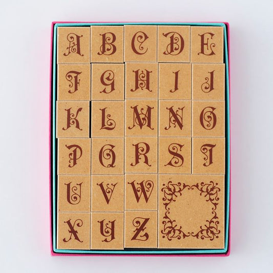 K3-06 デコ・アルファベットスタンプセット