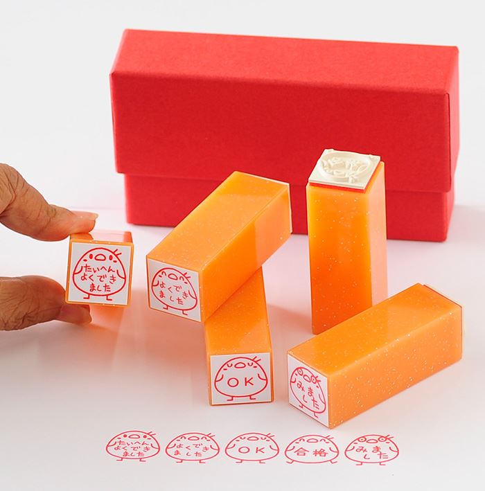 TK5-09 先生スタンプ5本セット ゴム印