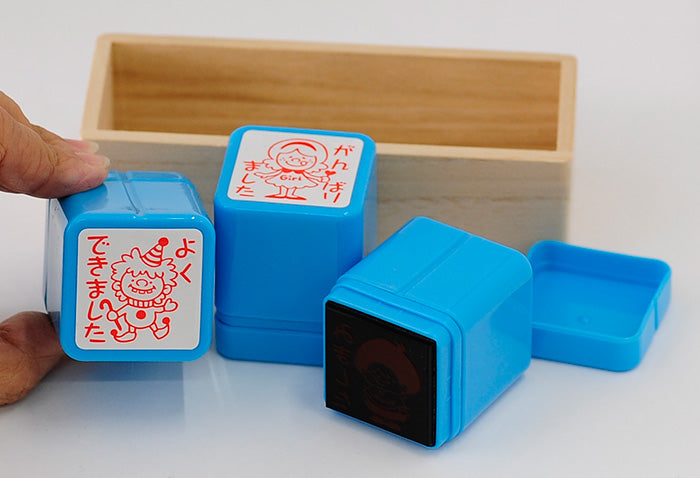 ACT3-06 先生スタンプ・評価印3本セット