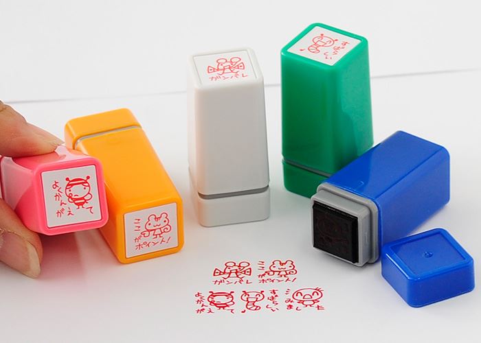 CS5-10 浸透印せんせいスタンプ 5本セット
