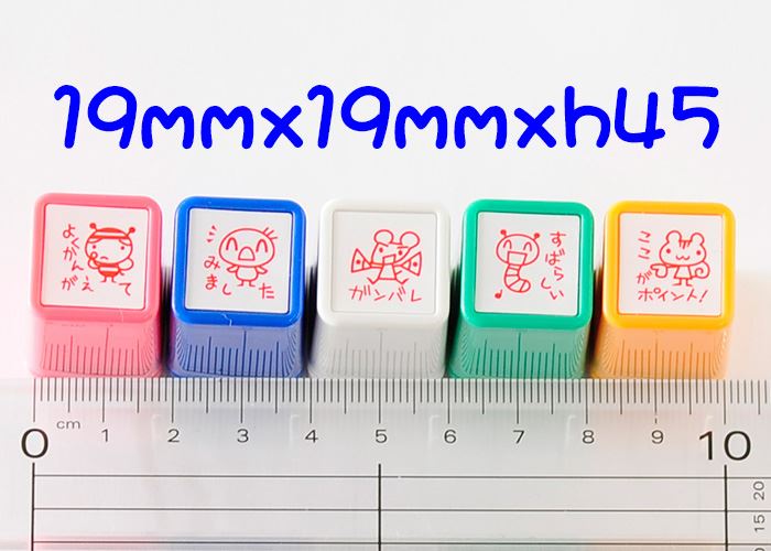 CS5-10 浸透印せんせいスタンプ 5本セット