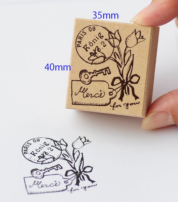 NF-21 アンティーク蚤の市スタンプ ゴム印