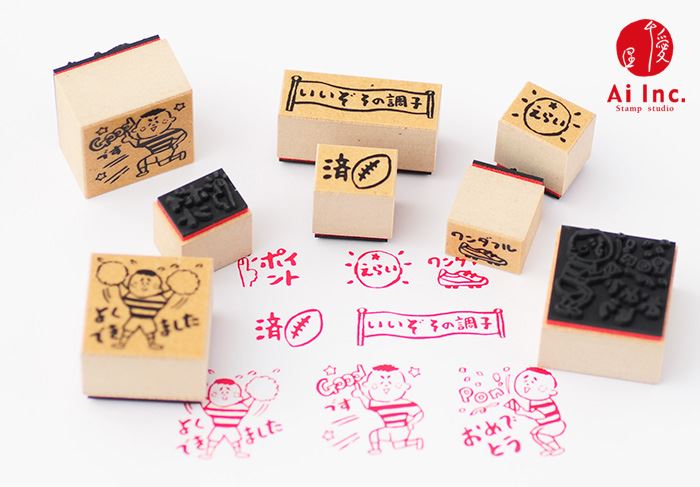 Q10-06 ティーチャースタンプ8本セット