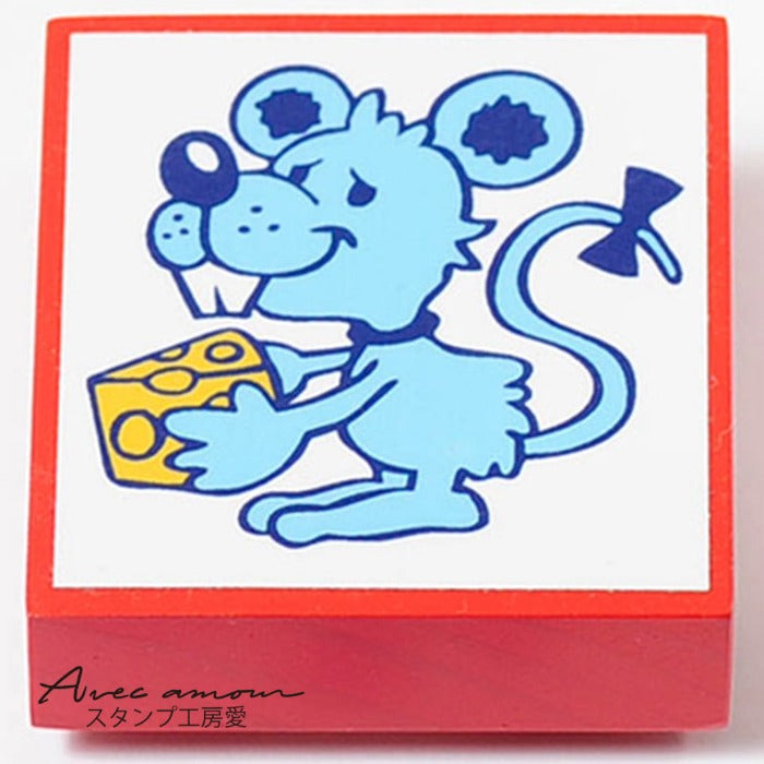 amm-18　Bear cub stamp