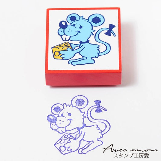 amm-18　Bear cub stamp