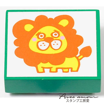 amm-04　Bear cub stamp