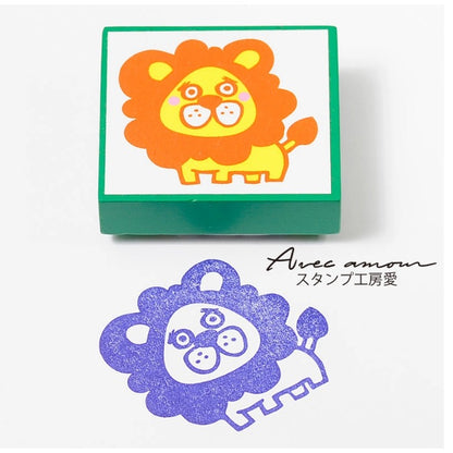 amm-04　Bear cub stamp