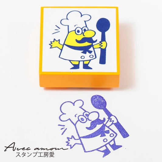 amm-07　Bear cub stamp