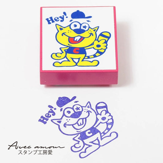 amm-09　Bear cub stamp