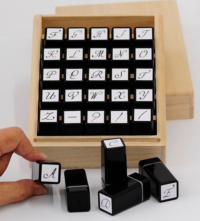 KB-03 アルファベットスタンプセット