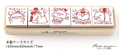 PR5-16　 先生スタンプ5個セット