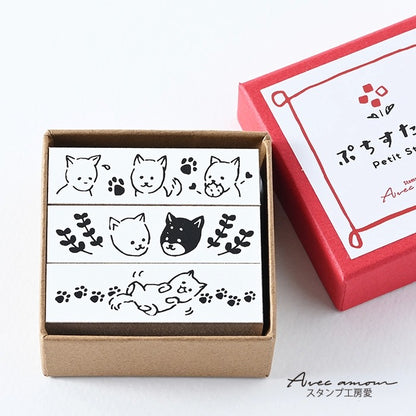 BOR3-02   ボーダースタンプ３個セット