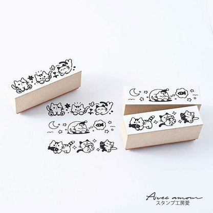 BOR3-03   ボーダースタンプ３個セット