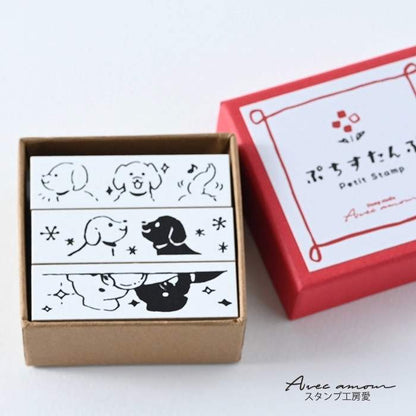 BOR3-10  ボーダースタンプ３個セット