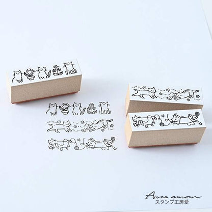 BOR3-12  ボーダースタンプ３個セット