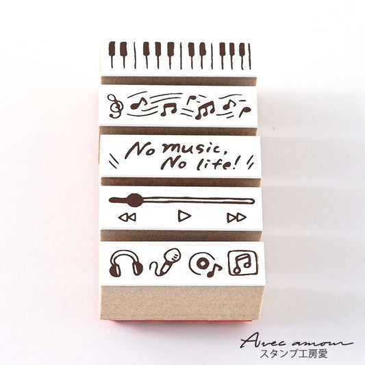 BOR5-08   ラインデコスタンプ　ミュージック