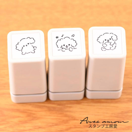 C3M-02　 ミニスタンプ3個セット （浸透印）