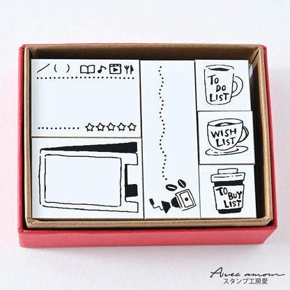 dia-02  手帳スタンプセット