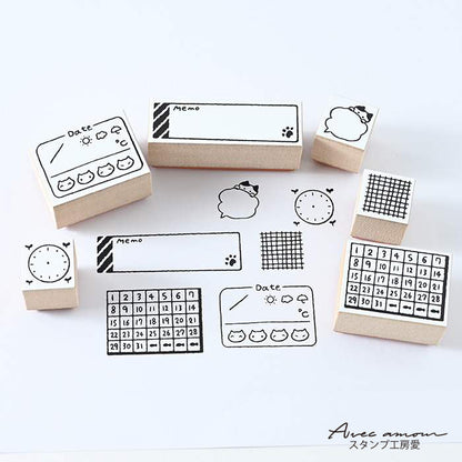 dia-03  手帳スタンプセット