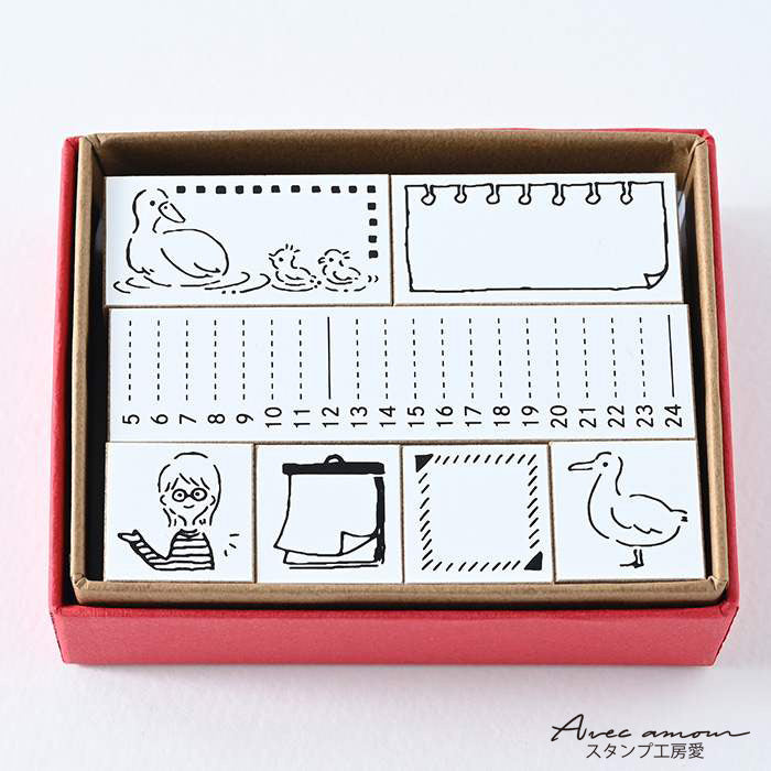 dia-07  手帳スタンプセット