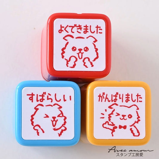 E3-01  先生スタンプ 3本セット