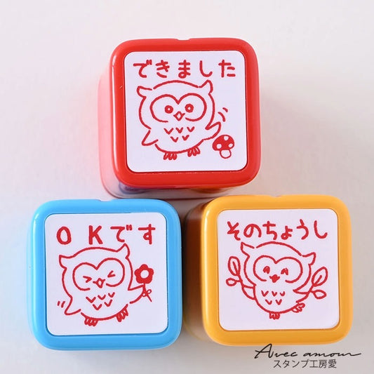 E3-03  先生スタンプ 3本セット