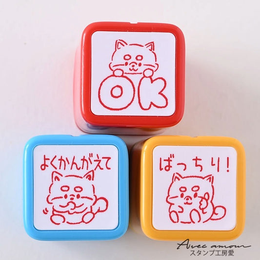 E3-06　先生スタンプ 3本セット