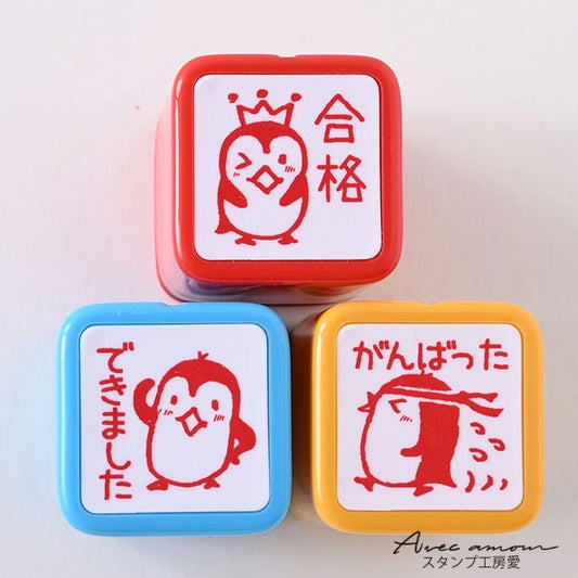 E3-09　先生スタンプ 3本セット