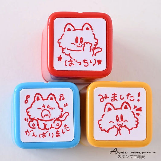 E3-11　先生スタンプ 3本セット