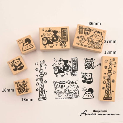 GOT-03　ご当地スタンプ　東京