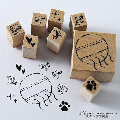 Lay-02　 いろがさねスタンプ -消印風-
